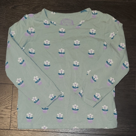 Red Tag Girls Other - 🛍Kids Long Sleeve Shirt with Floral Pot Design - Green